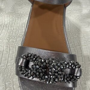 Fitflop Shimmering Silver Sandals
